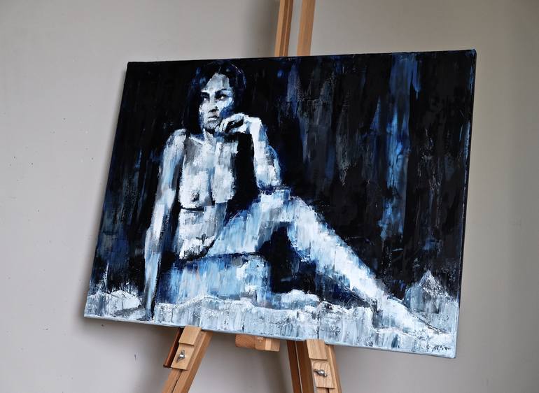 Original Nude Painting by Jacek Sikora