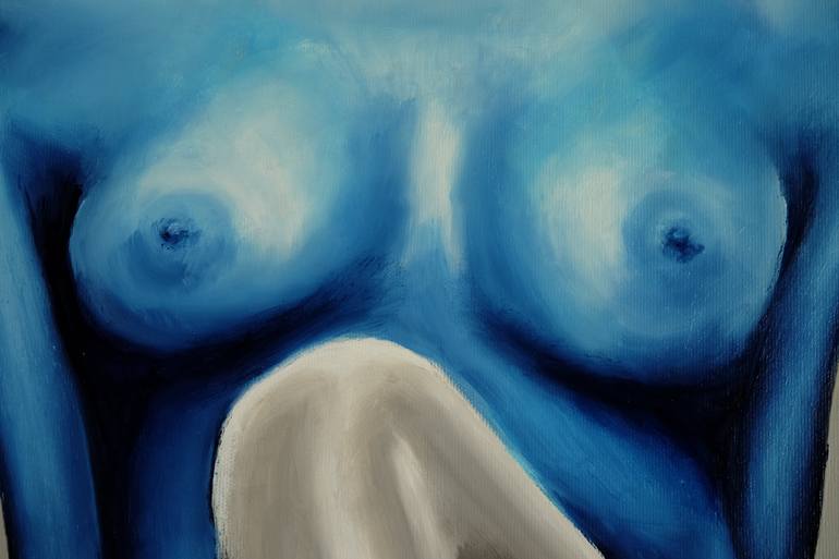 Original Figurative Nude Painting by Jacek Sikora