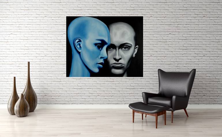 Original Figurative People Painting by Jacek Sikora