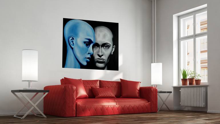 Original Figurative People Painting by Jacek Sikora