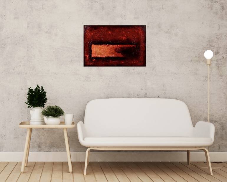 Original Minimalism Abstract Painting by Jacek Sikora