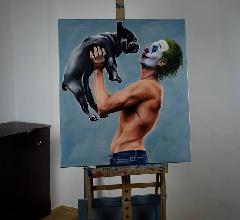 Original Figurative Popular culture Painting by Jacek Sikora