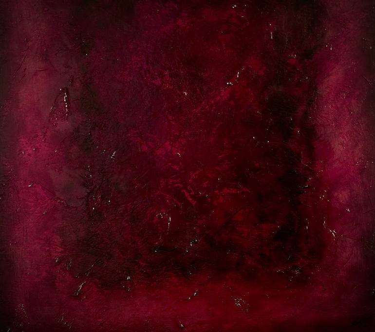 Original Abstract Expressionism Abstract Painting by Jacek Sikora