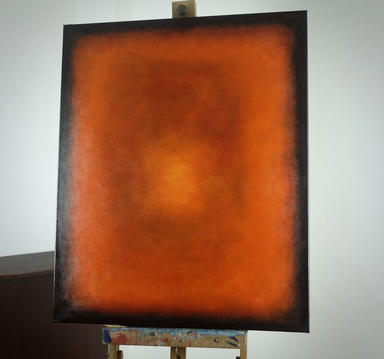 Original Minimalism Abstract Painting by Jacek Sikora