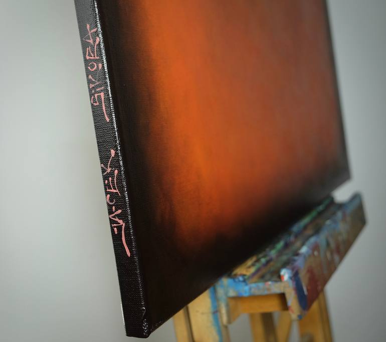 Original Minimalism Abstract Painting by Jacek Sikora