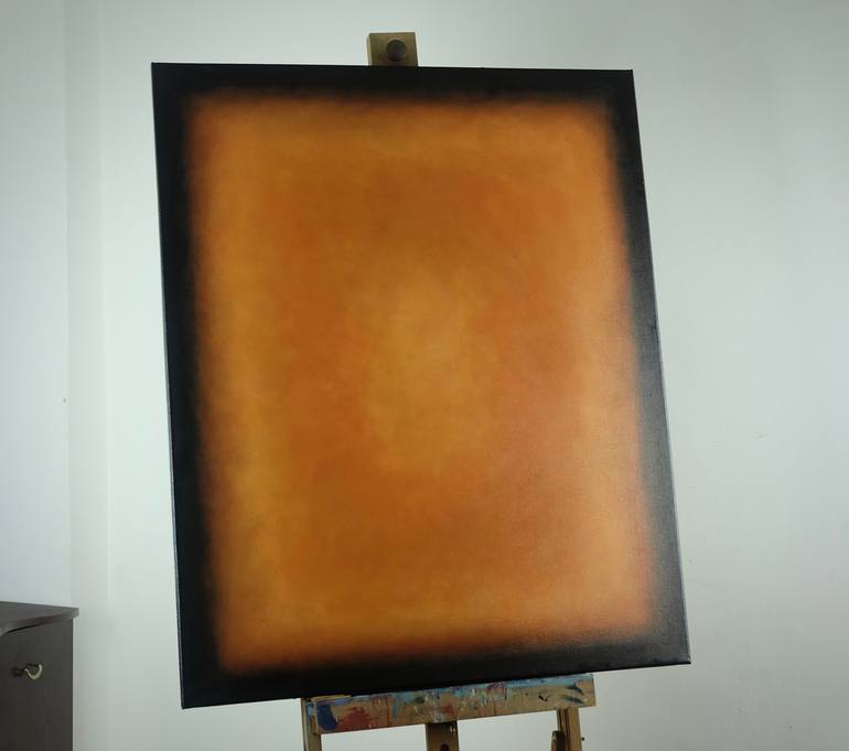Original Minimalism Abstract Painting by Jacek Sikora
