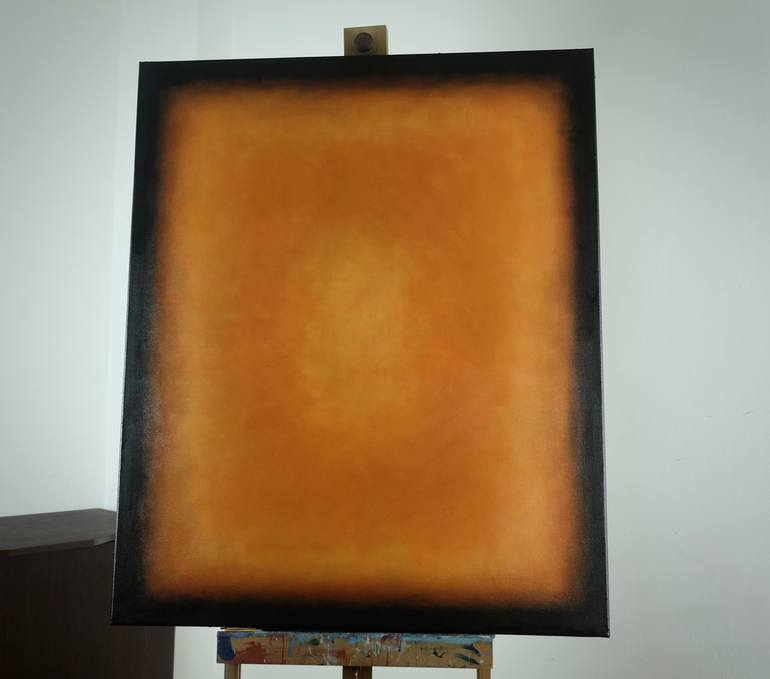 Original Minimalism Abstract Painting by Jacek Sikora