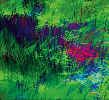 Print of Abstract Expressionism Nature Mixed Media by Raul Fuguet