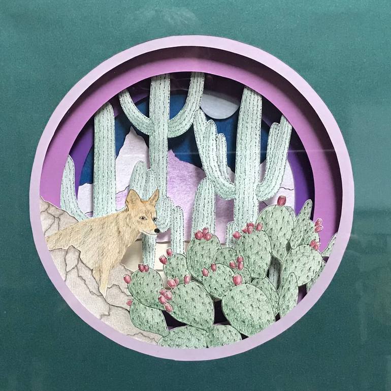 Original Contemporary Nature Mixed Media by Mary Ellen Palmeri