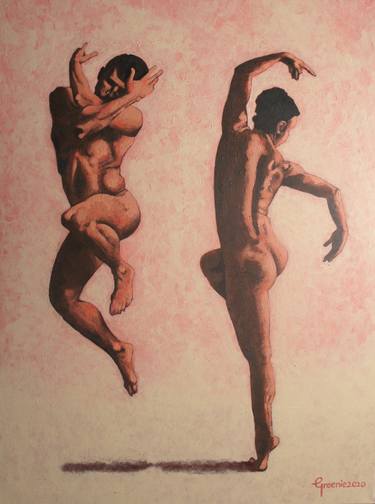 Print of Fine Art Nude Paintings by Andy Greenaway
