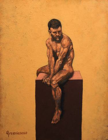 Print of Figurative Nude Paintings by Andy Greenaway