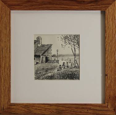 Original Landscape Drawings by Eric Buechel