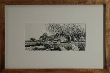 Original Realism Landscape Drawings by Eric Buechel