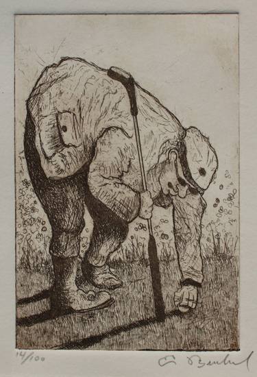 Original Figurative Sports Printmaking by Eric Buechel