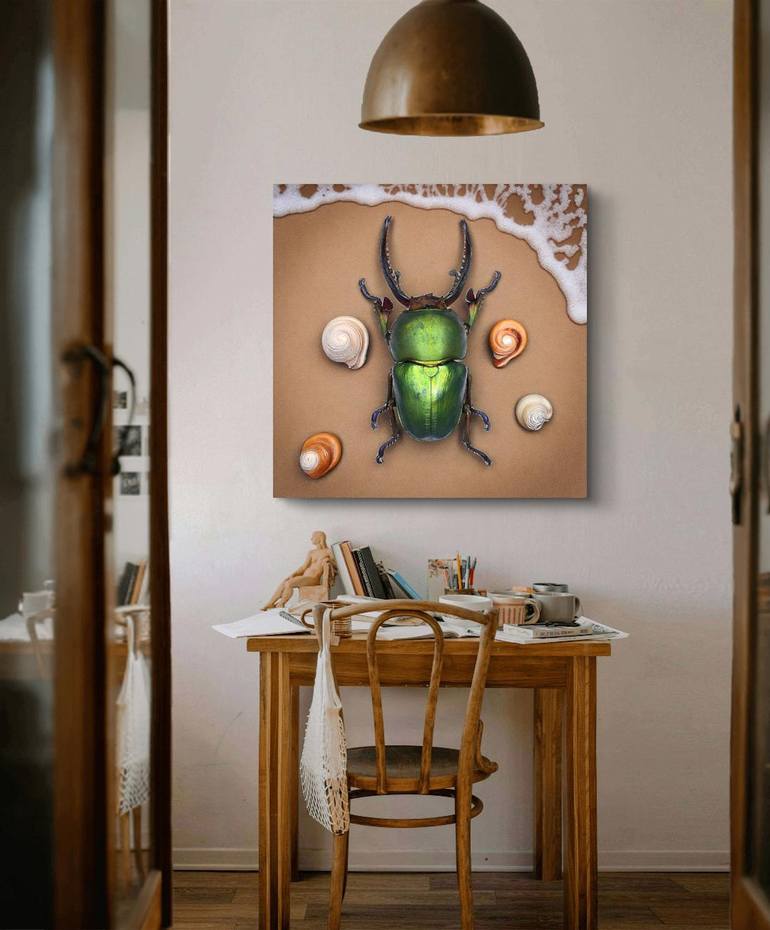 Original Digital Art Beach Digital by Eric Buechel