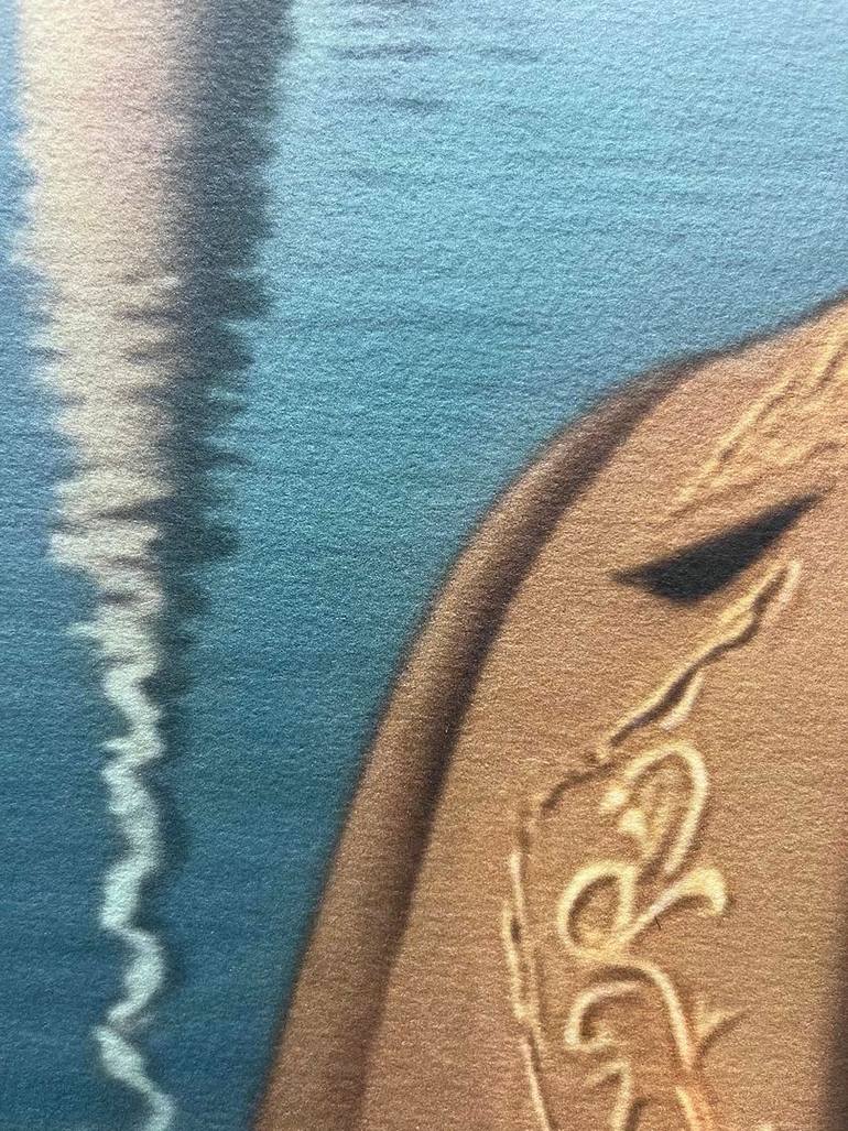 Original Conceptual Science/Technology Painting by Eric Buechel
