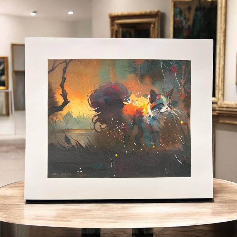 Original Realism Animal Painting by Eric Buechel