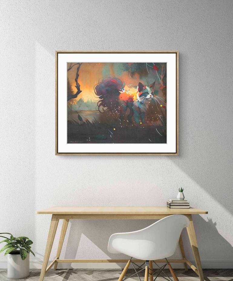Original Realism Animal Painting by Eric Buechel