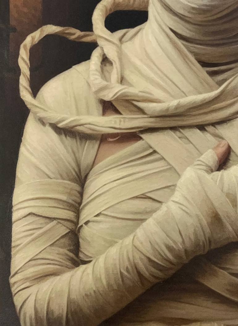 Original Realism People Painting by Eric Buechel