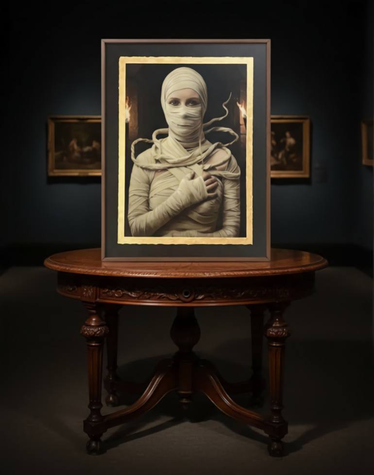 Original Realism People Painting by Eric Buechel