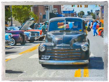 Print of Automobile Paintings by Eric Buechel