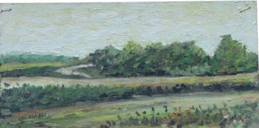 Oil Sketch of A Field on The Plateau thumb