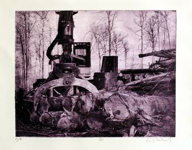 Print of Realism Landscape Printmaking by Eric Buechel