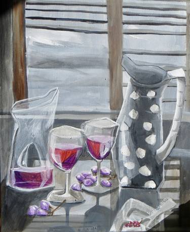 Original Still Life Paintings by Alexandra Krasuska