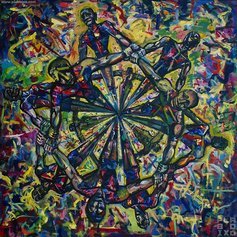 Original Figurative Abstract Painting by Pere Lluís Plaboixó