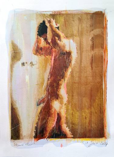 Original Erotic Mixed Media by Will Joubert