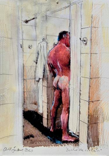 Original Contemporary Men Drawing by Will Joubert
