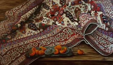 Original Still Life Painting by Konul Kangarli