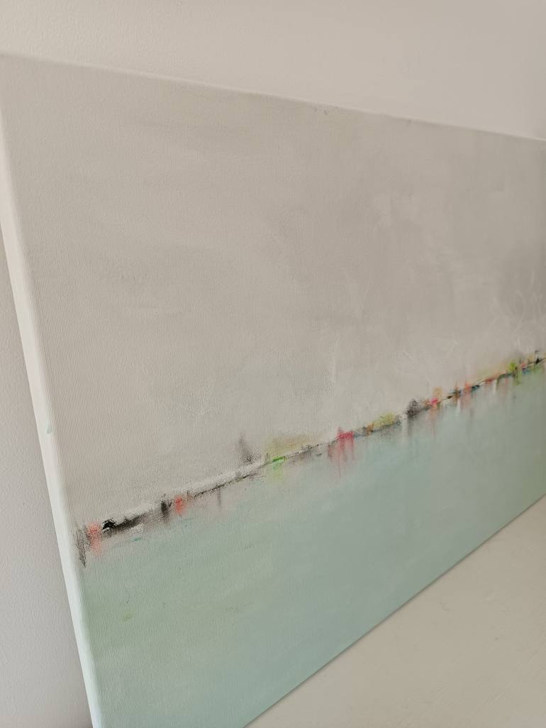 Original Abstract Landscape Painting by Helena Cambeiro