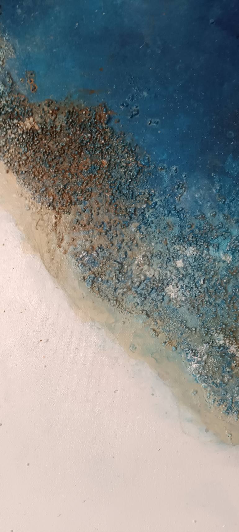 Original Abstract Expressionism Abstract Painting by Helena Cambeiro