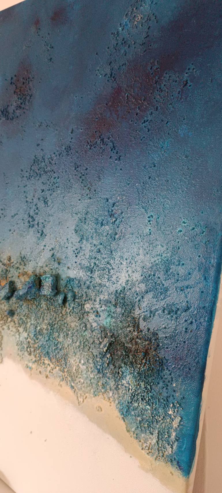 Original Abstract Expressionism Abstract Painting by Helena Cambeiro