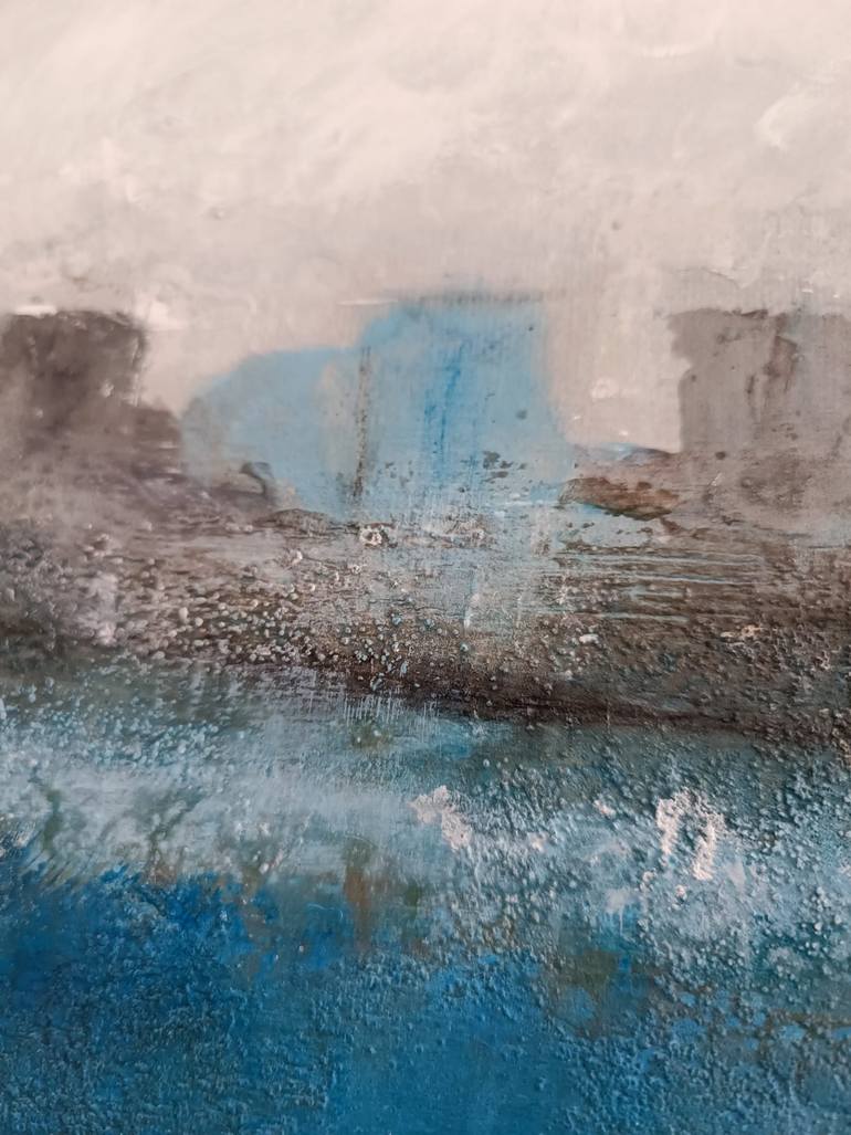 Original Minimalism Abstract Painting by Helena Cambeiro