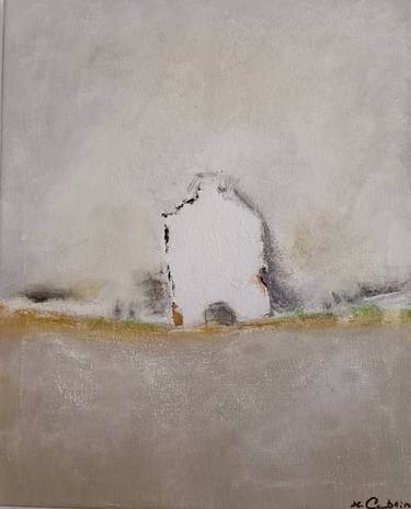 Original Minimalism Abstract Painting by Helena Cambeiro