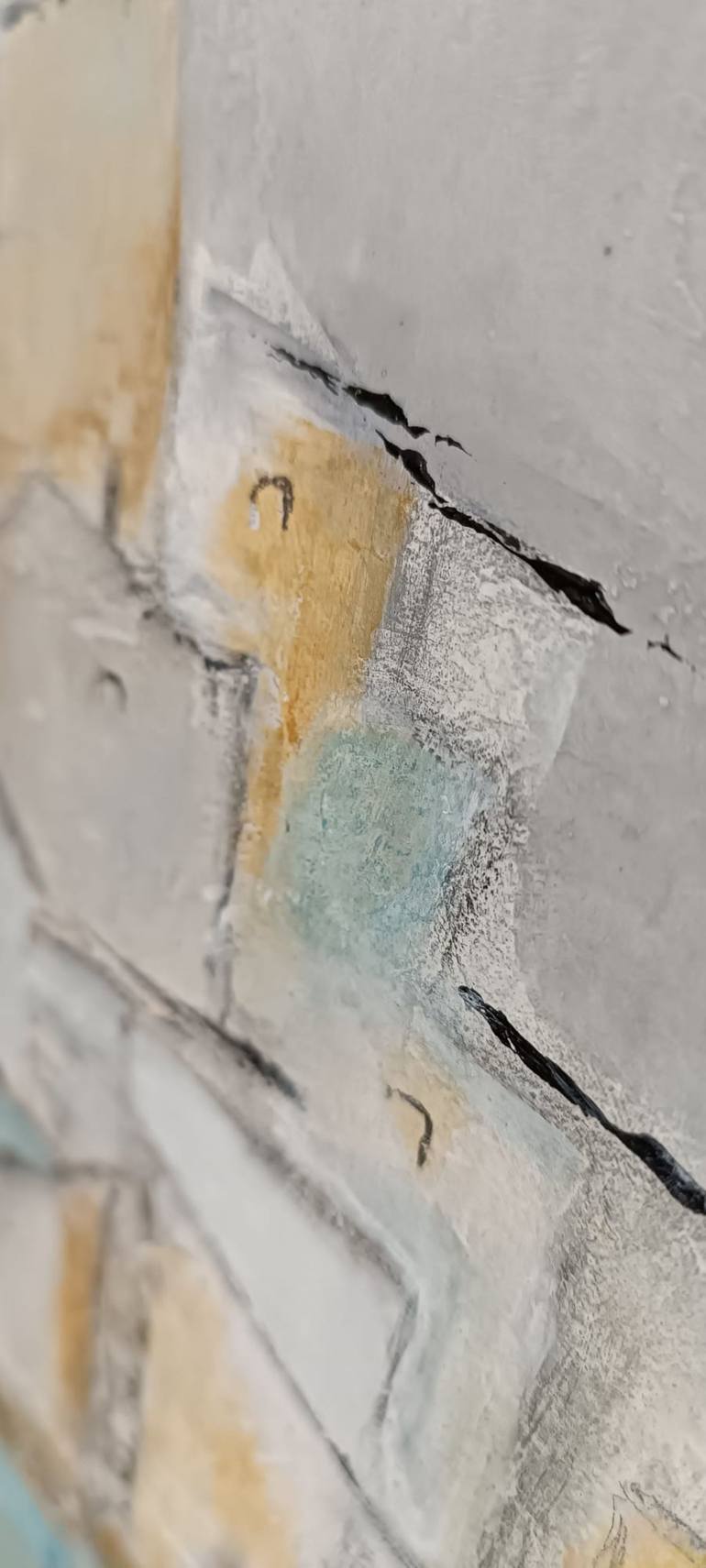 Original Minimalism Abstract Painting by Helena Cambeiro