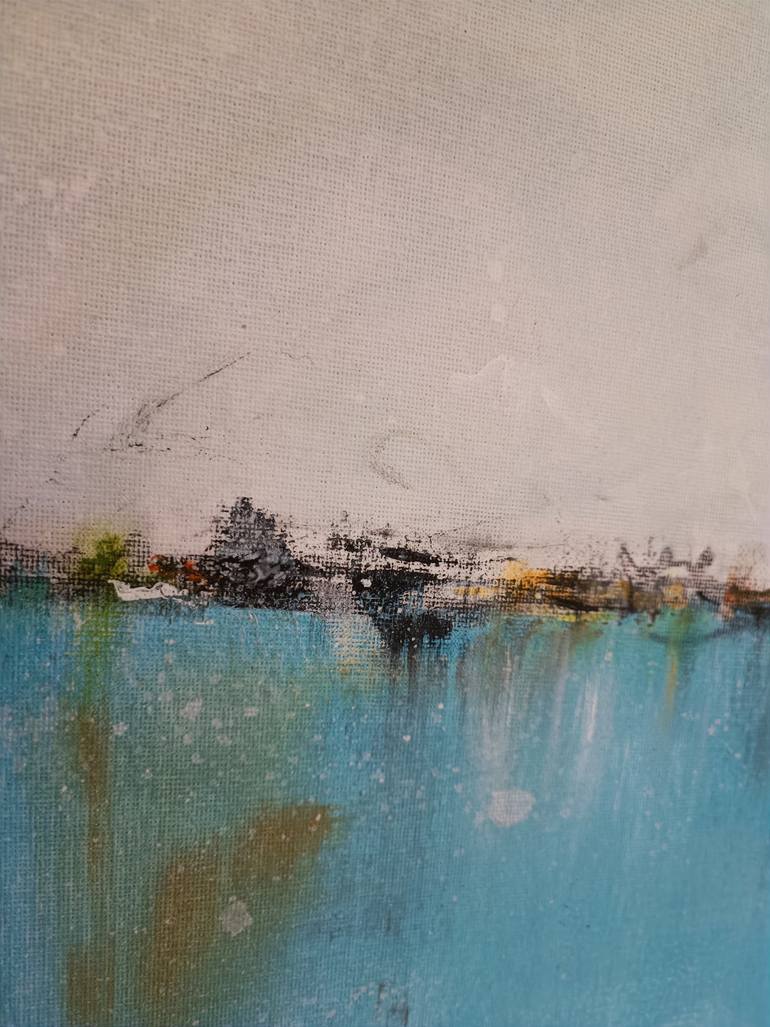 Original Minimalism Abstract Painting by Helena Cambeiro