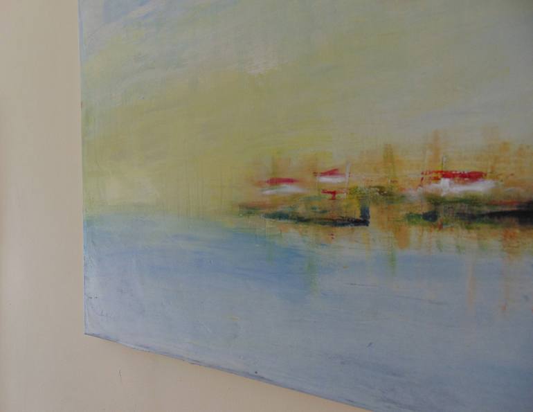 Original Abstract Landscape Painting by Helena Cambeiro