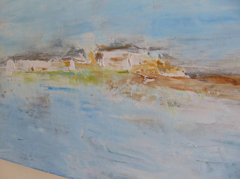 Original Abstract Landscape Painting by Helena Cambeiro