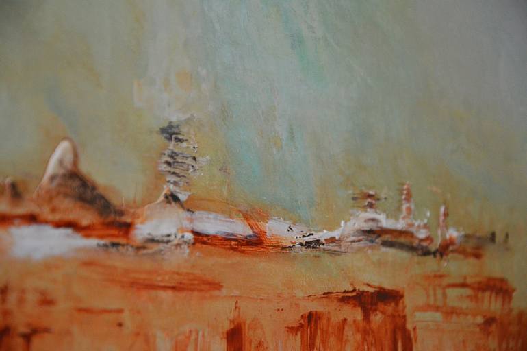 Original Abstract Landscape Painting by Helena Cambeiro