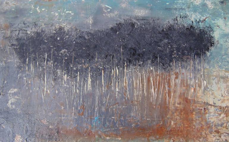 Original Abstract Landscape Painting by Helena Cambeiro