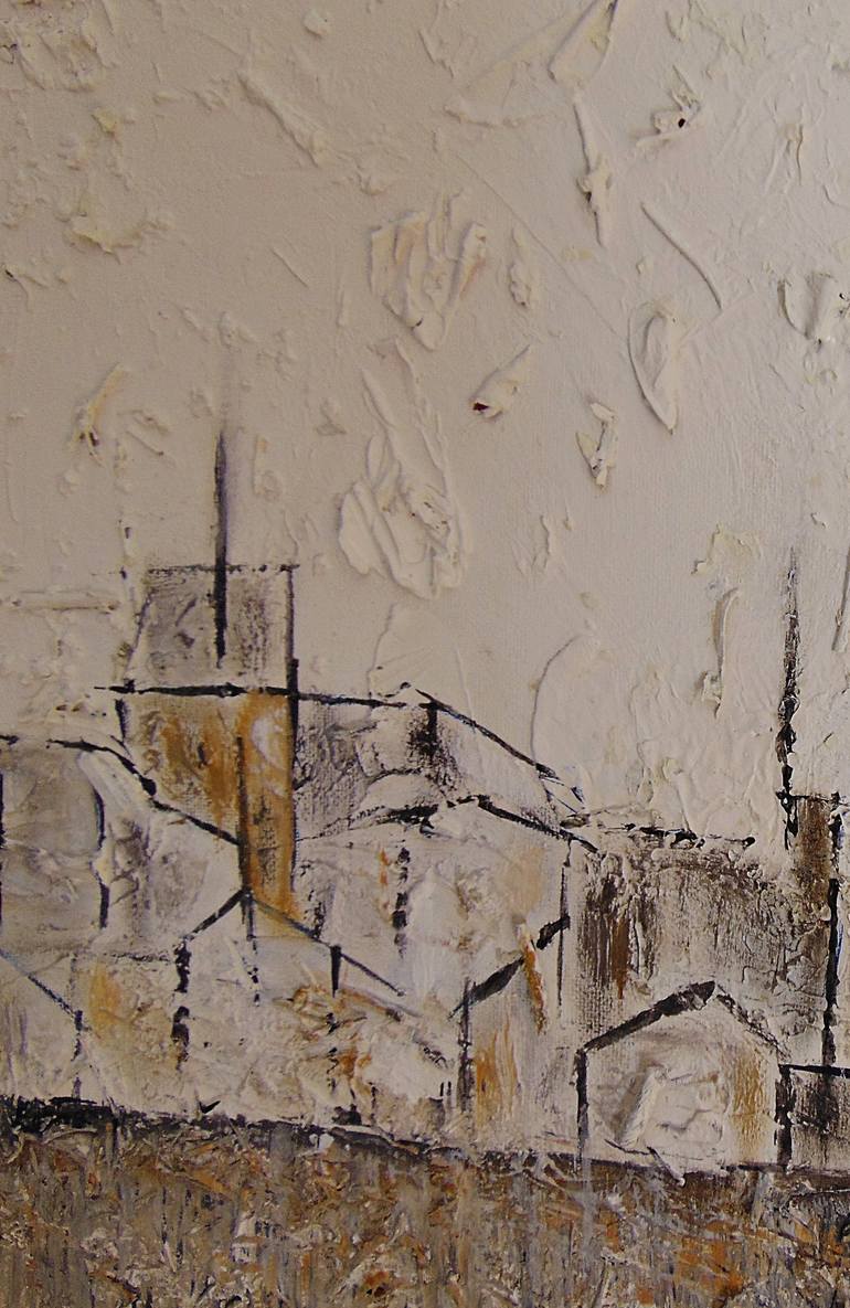 Original Architecture Painting by Helena Cambeiro