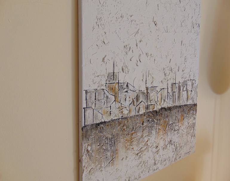 Original Architecture Painting by Helena Cambeiro