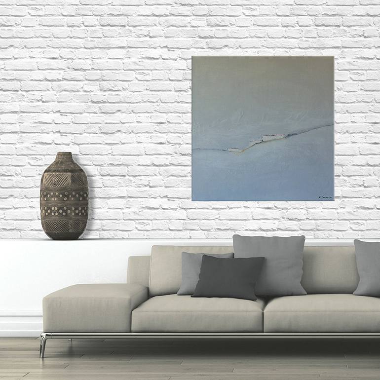 Original Abstract Landscape Painting by Helena Cambeiro