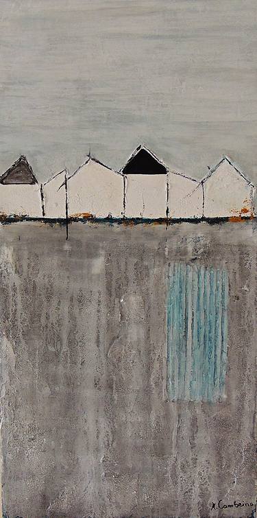 Original Abstract Landscape Paintings by Helena Cambeiro