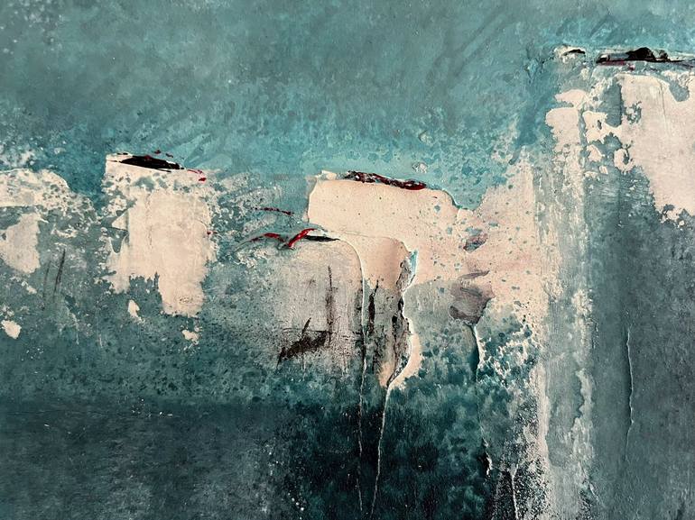 Original Abstract Landscape Painting by Helena Cambeiro