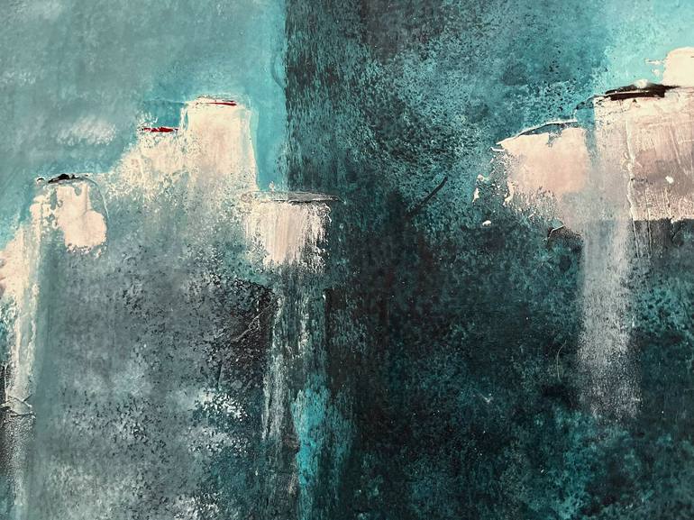 Original Abstract Landscape Painting by Helena Cambeiro