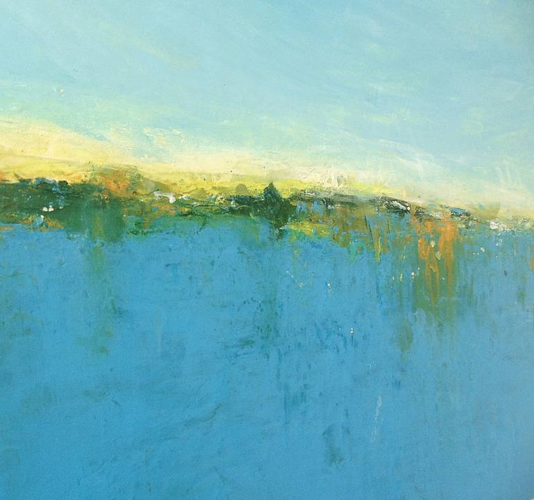 Original Abstract Landscape Painting by Helena Cambeiro